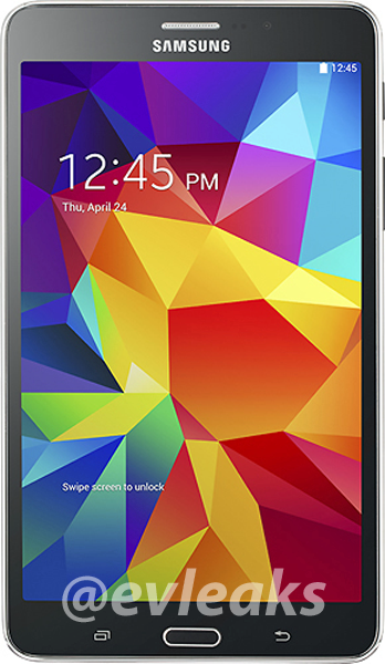 Lộ diện Galaxy Tab 4 7.0 - Galaxy Note 3 phóng to
